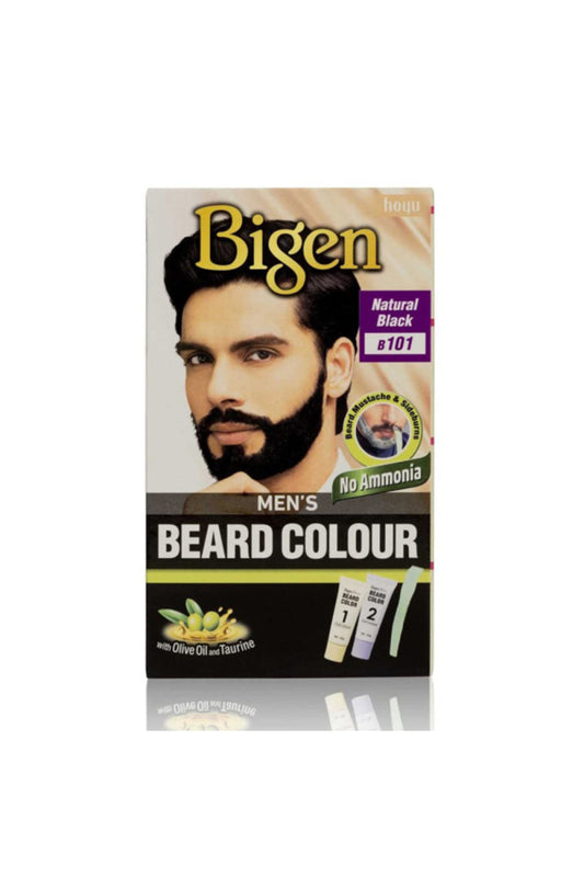 Bigen Beard Dye 101 Natural Black Tightening