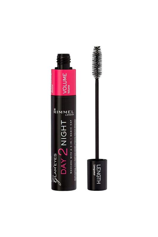 Rimmel Glem Eyes Day to Night Mascara 001 Black 2 in 1