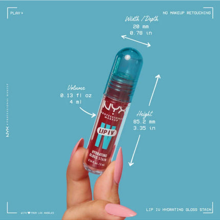 NYX روج السائل إي في (سبلاش آند سبايس) رقم 03