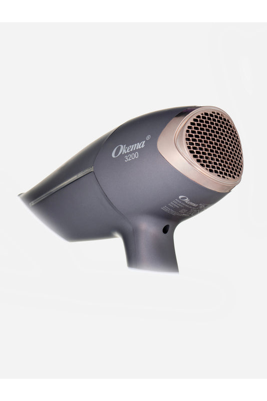 Okema Hair Dryer
883-ok with Concentrator Nozzle | Cool Shot Feature | Three Heat Settings | Equipped