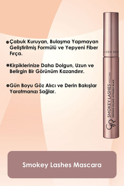 Golden Rose Smoky Lash Black Mascara