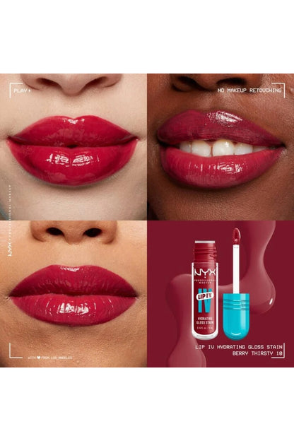 NYX Lip Gloss Lip EV (Berry Trusty) No. 10