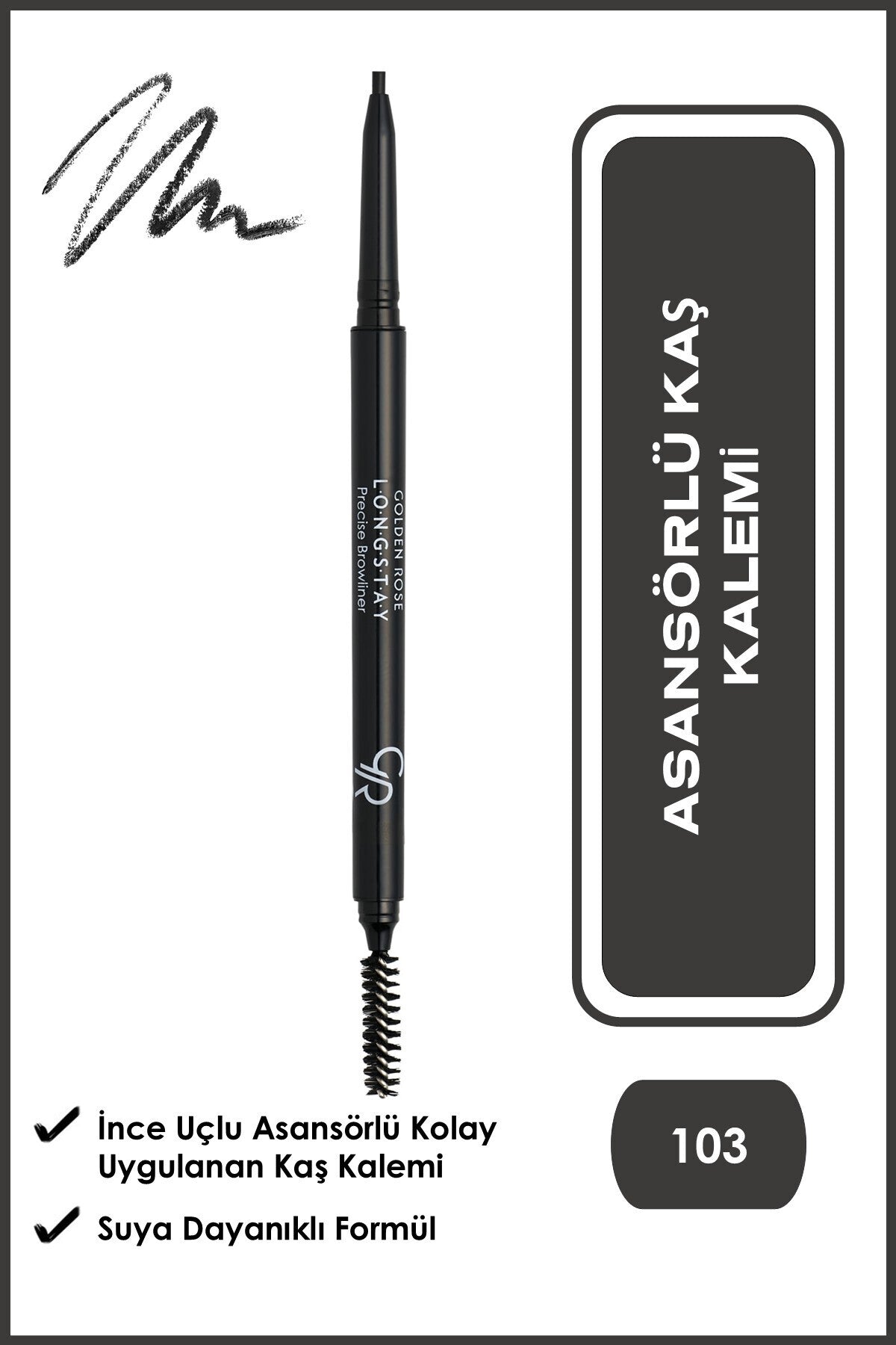 Golden Rose Eyebrow Pencil No. 103