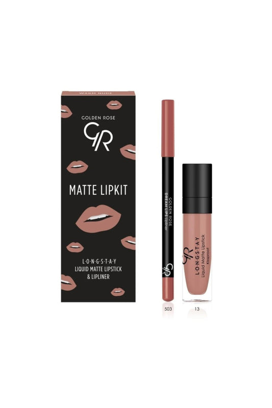 Matte Lip Kit Warm Newt