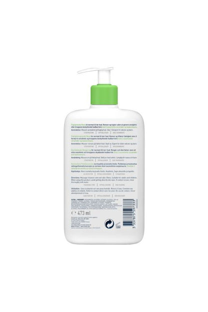 CeraVe Moisturizing Cleanser for Normal to Dry Skin, Green, 473 ml