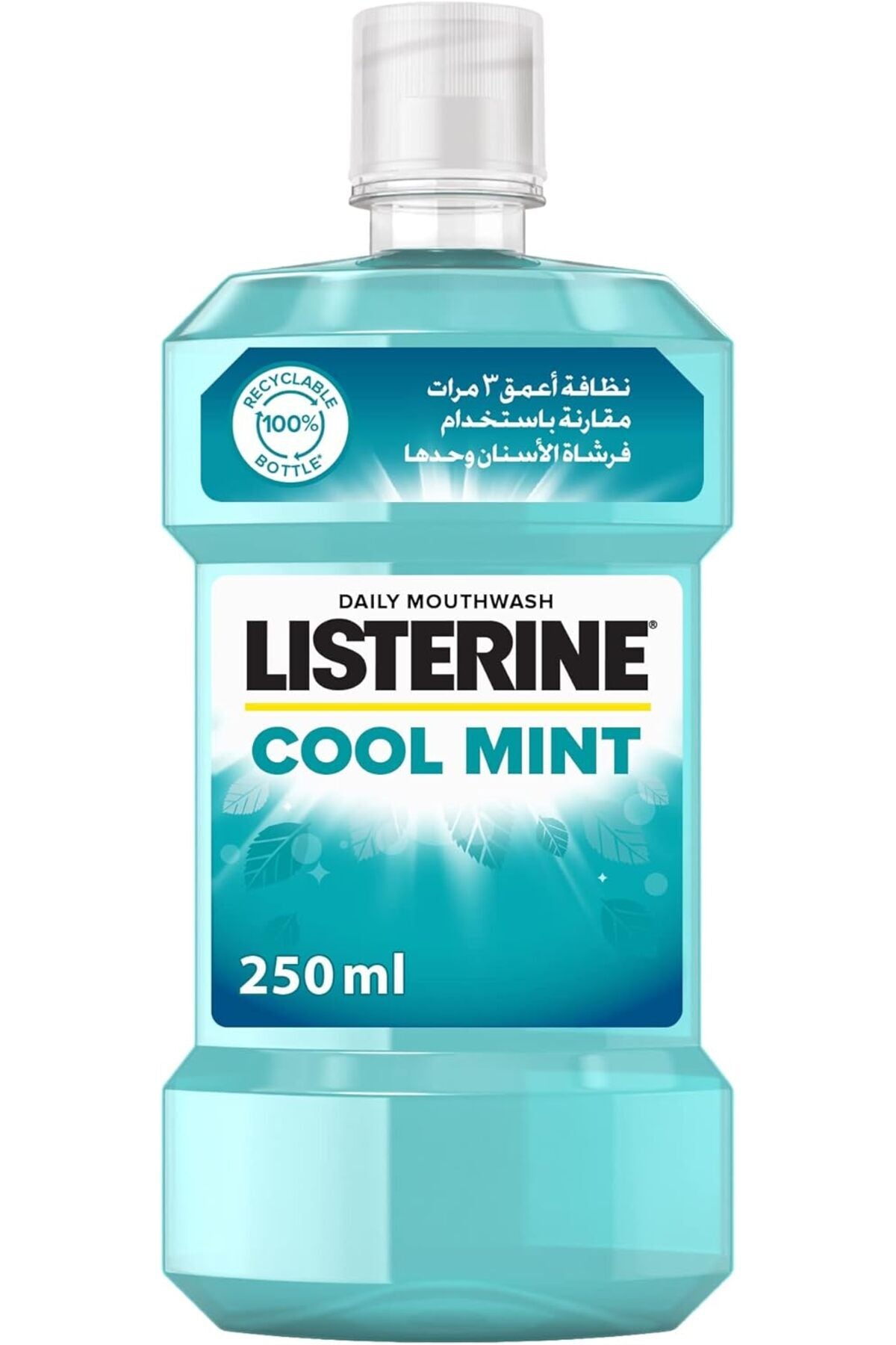غسول فم ليسترين كول منت 250 مل