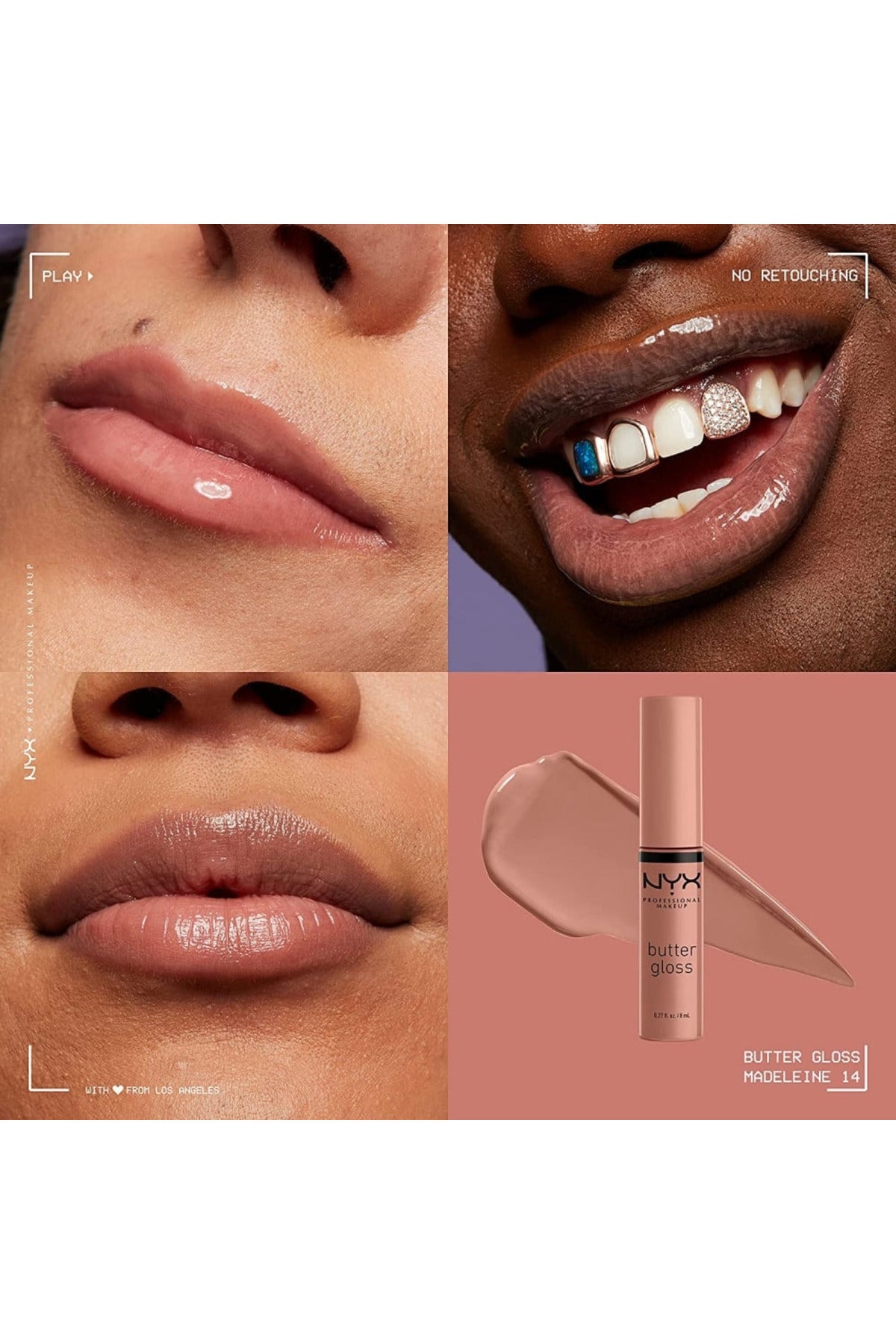 NYX Butter Gloss Lip Gloss No. 14