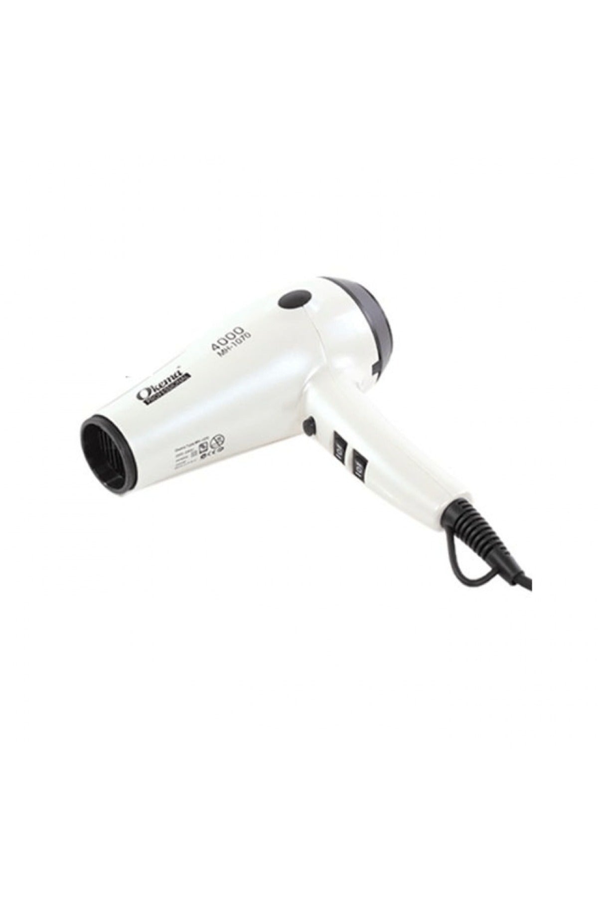 Okema Hair Dryer
1070- OK:
Made of ceramic