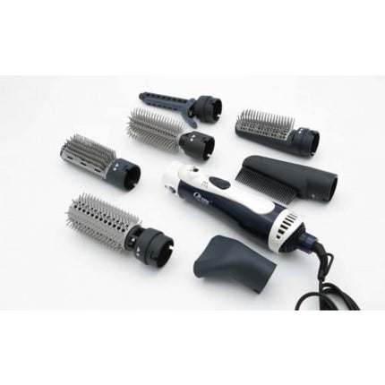 7-piece set for styling, smoothing, curling, and wavy hair