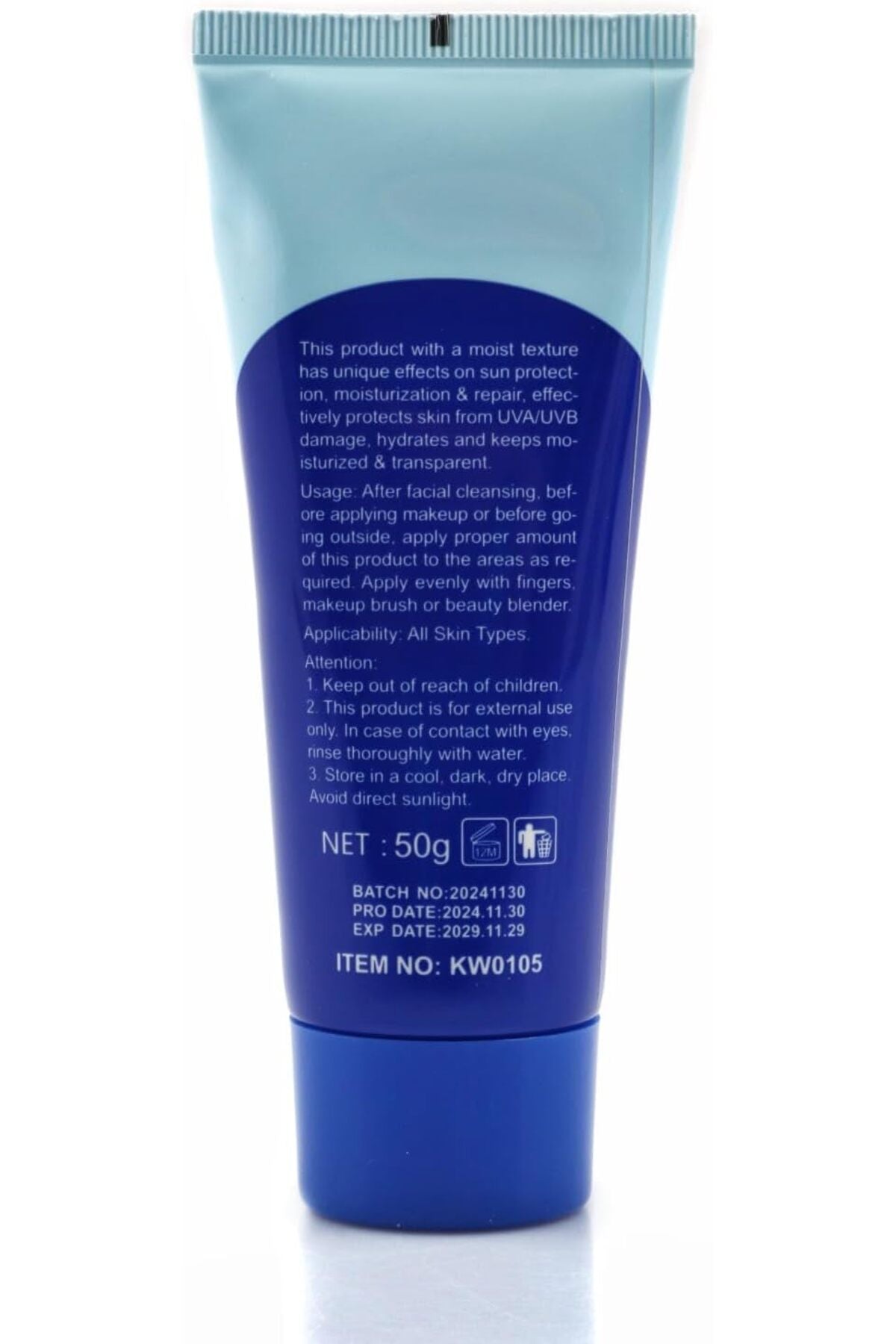 Kenta White Moroccan Sunscreen Cream 50g