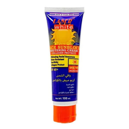Laser White 0113 Blue +60 Sunscreen Cream, 100g