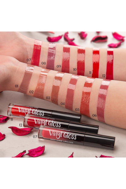 Golden Rose Vinyl Lip Gloss Shine No. 09
