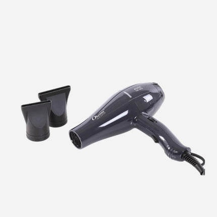 The Okema 882-OK 4000 hair dryer operates quietly without