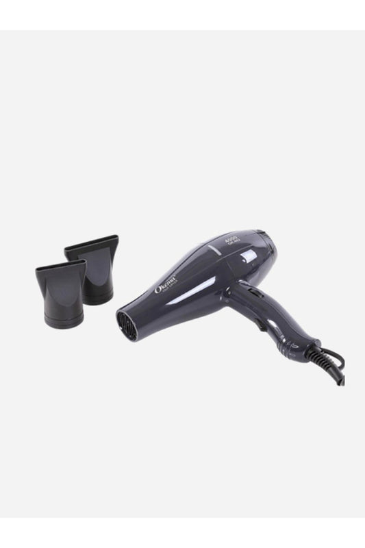 The Okema 882-OK 4000 hair dryer operates quietly without