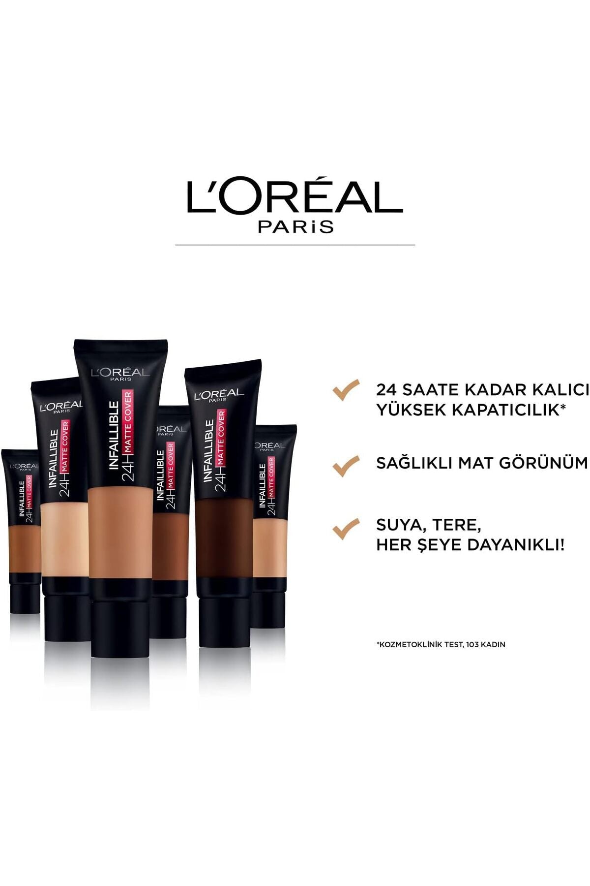 L'Oréal Infallible Foundation Tube No. 175