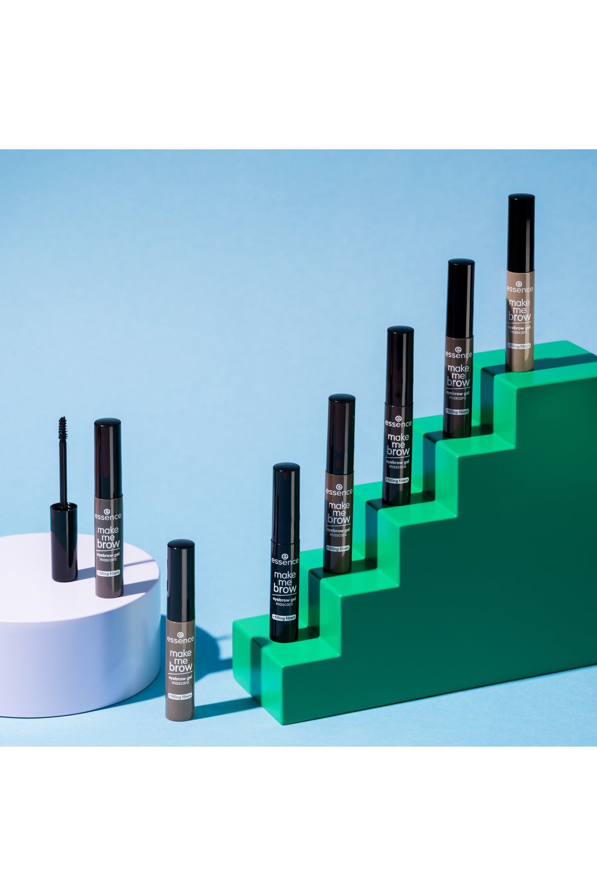 Essence dark brown eyebrow mascara