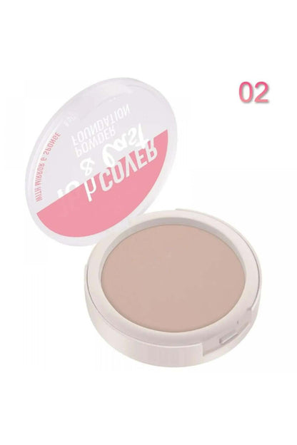Essence face powder covered with foundation No. 02