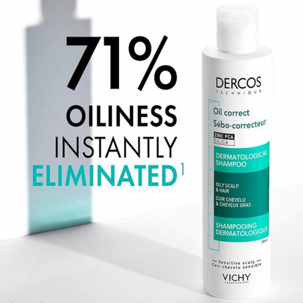 Vichy Dercos Technique Shampoo for Oily Hair 200ml