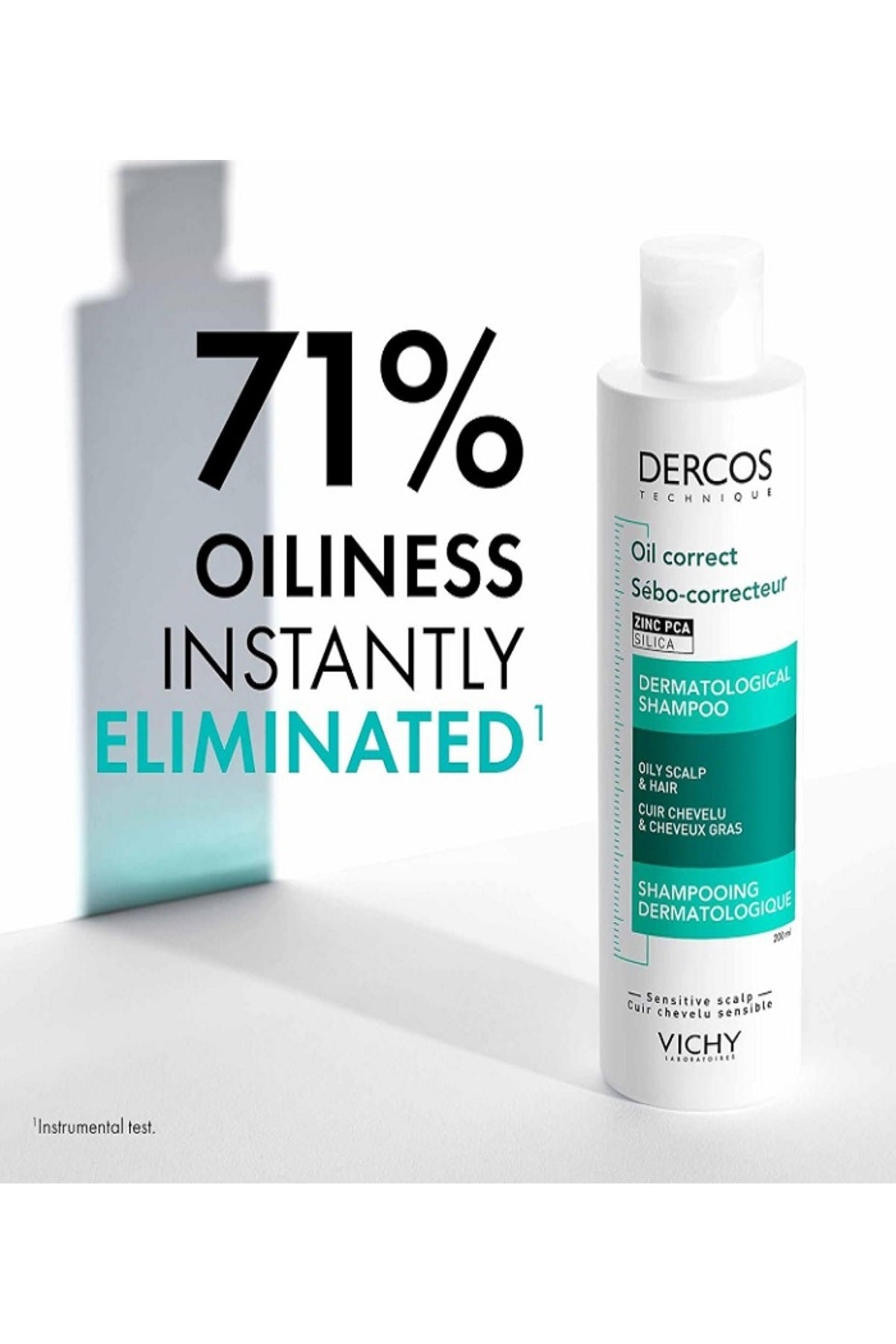 Vichy Dercos Technique Shampoo for Oily Hair 200ml