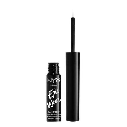 NYX قلم كحل سائل إبيك وير للعين أبيض رقم 04