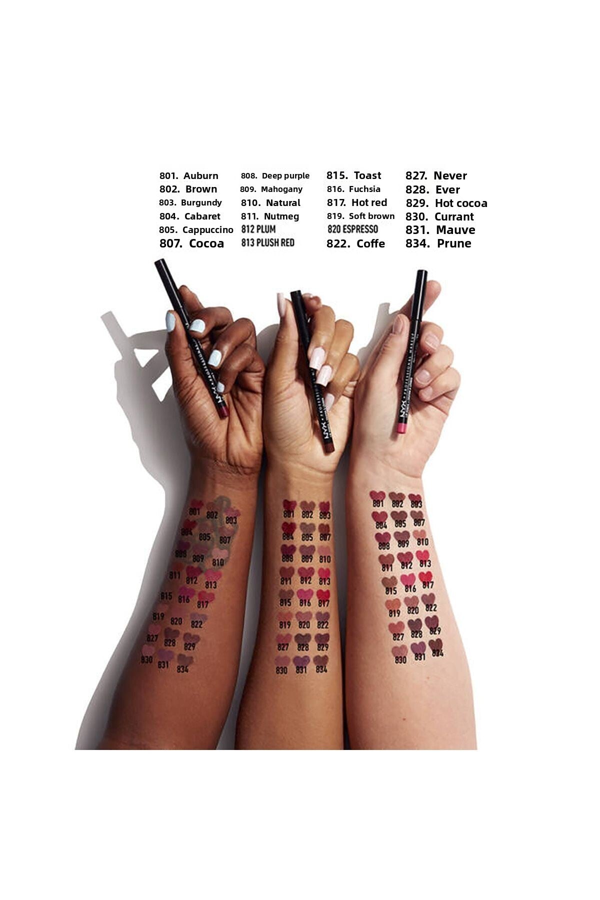 NYX Lip Liner No. 857