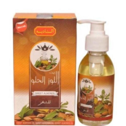 زيت شعر اللوز الحلو ناديا 125 مل
