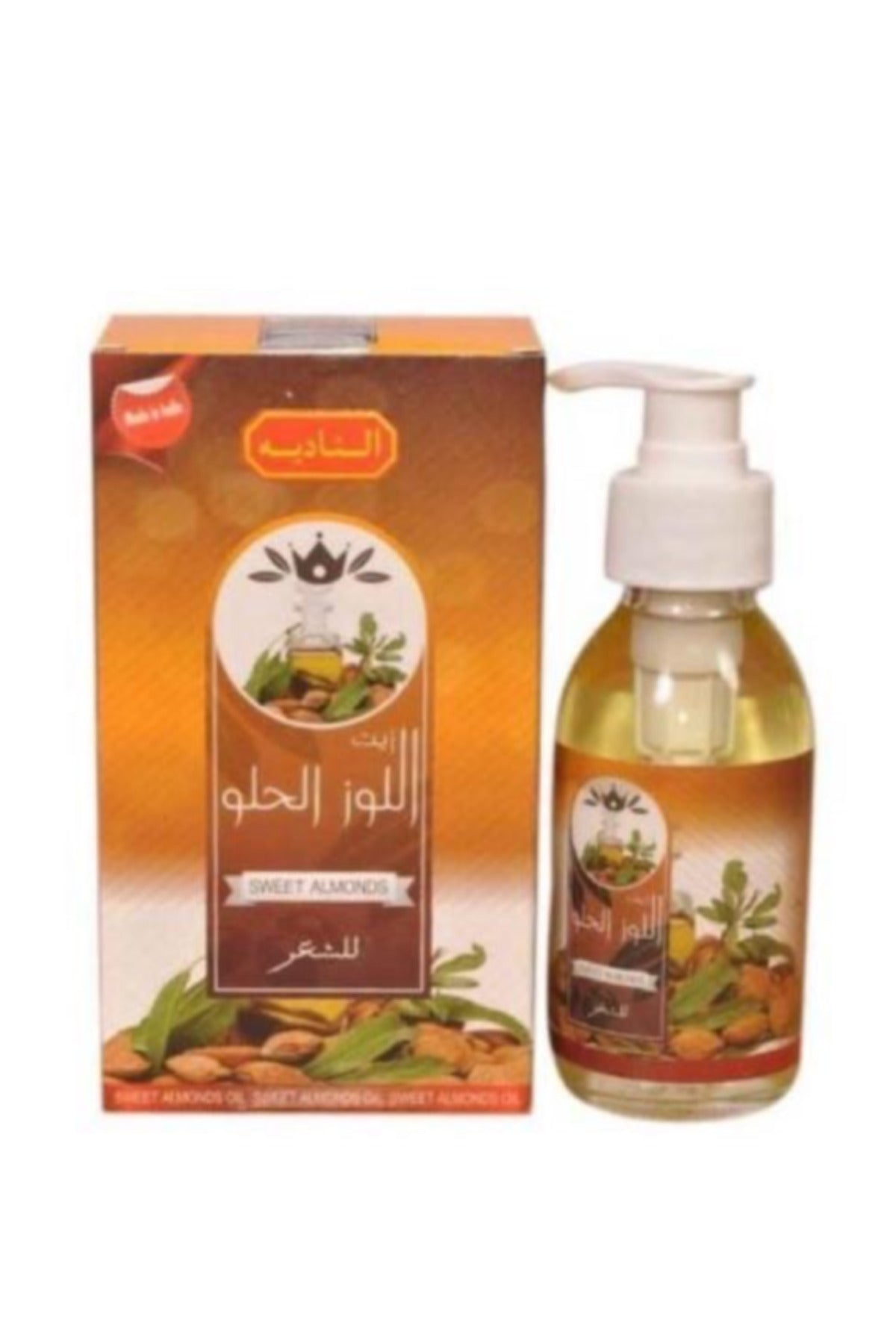 Nadia Sweet Almond Hair Oil 125ml