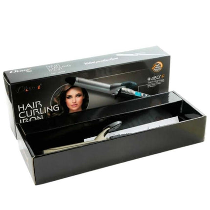 OKMA Pro Curling Iron 25mm OK-1095
Ceramic and Titanium Filing Iron
Instant Heating