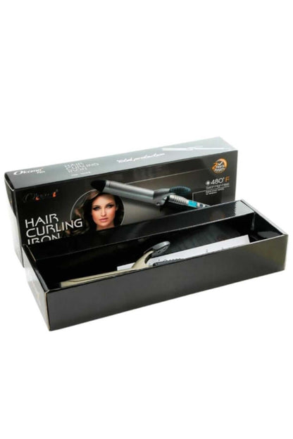 OKMA Pro Curling Iron 25mm OK-1095
Ceramic and Titanium Filing Iron
Instant Heating