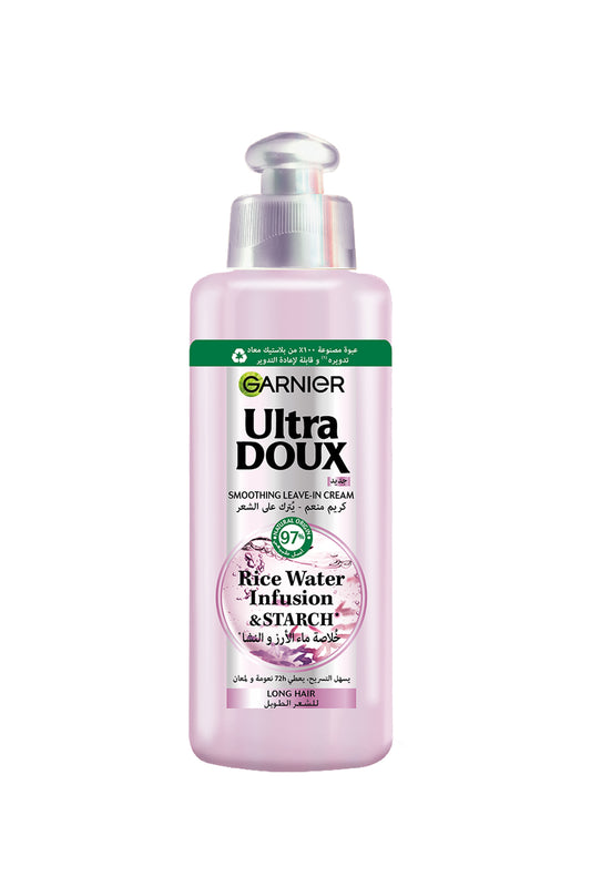 Garnier Rice Water & Starch Extract Cream 200ml Firming 1D ULTRA DOUX