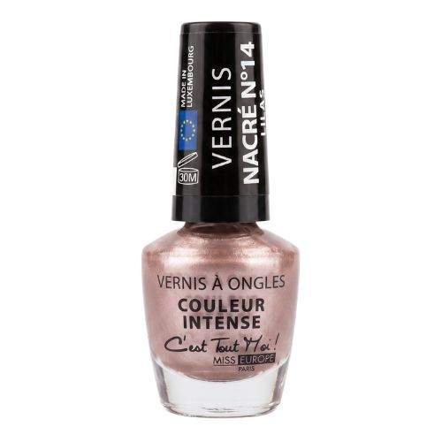 Miss Europe Pearlescent Nail Polish - Intense Color