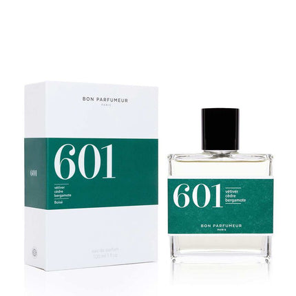 Parfumeur 601 نجيل الهند خشب الأرز البرغموت ماء عطر للجنسين 100 مل