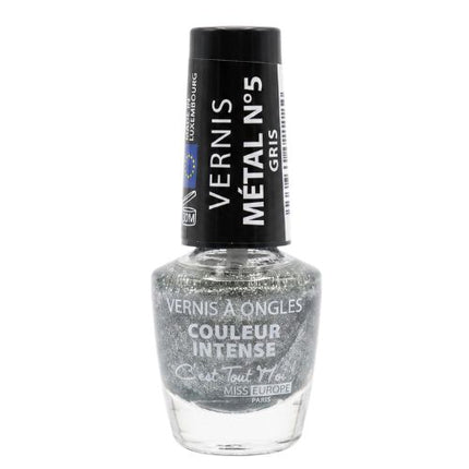 Miss Europe Metallic Nail Polish - Intense Color