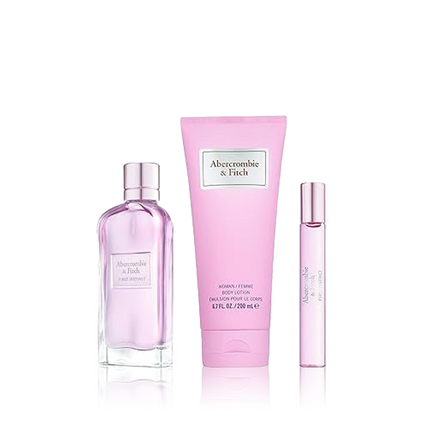 First Instinct For Women Set Eau De Parfum 100ml, 15ml Travelspray,Bodylotion 200ml
