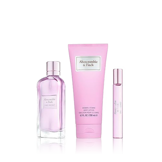 First Instinct Woman For Women Set Eau De Parfum 100ml ,Eau De Parfum 15ml Travelspray,Bodylotion 200ml