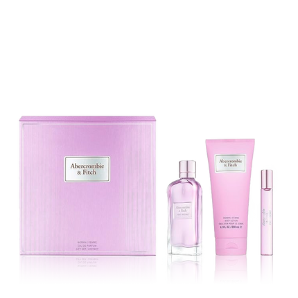 First Instinct For Women Set Eau De Parfum 100ml, 15ml Travelspray,Bodylotion 200ml