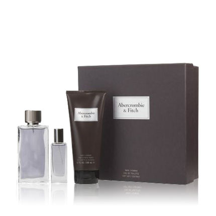 First Instinct Man For Men Set Eau De Toilette 100ml,Eau De Toilette 15ml Travelspray,Hair&Bodywash 200ml