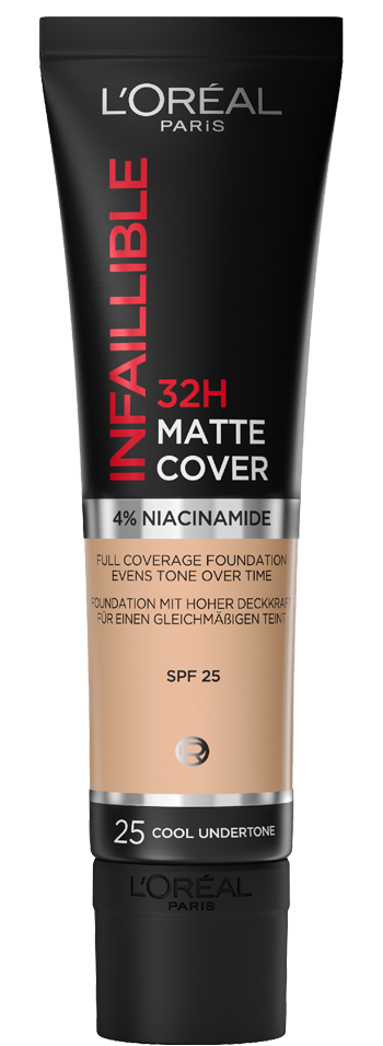 Foundation matte cover Infallible No. 25